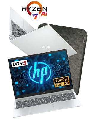 NOTEBOOK HP 16 OMNIBOOK FHD+ RYZEN 7 AI 350 16GB 512GB W11 + FUNDA